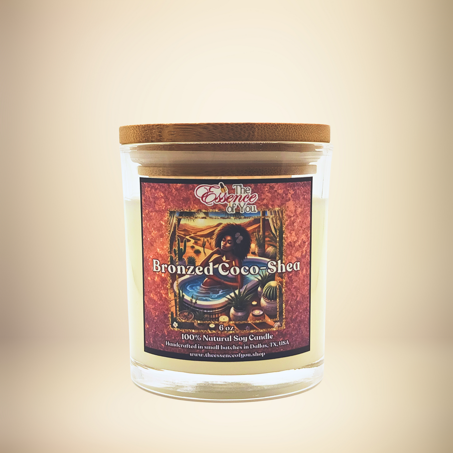 BRONZED COCO-SHEA 100% SOY CANDLE