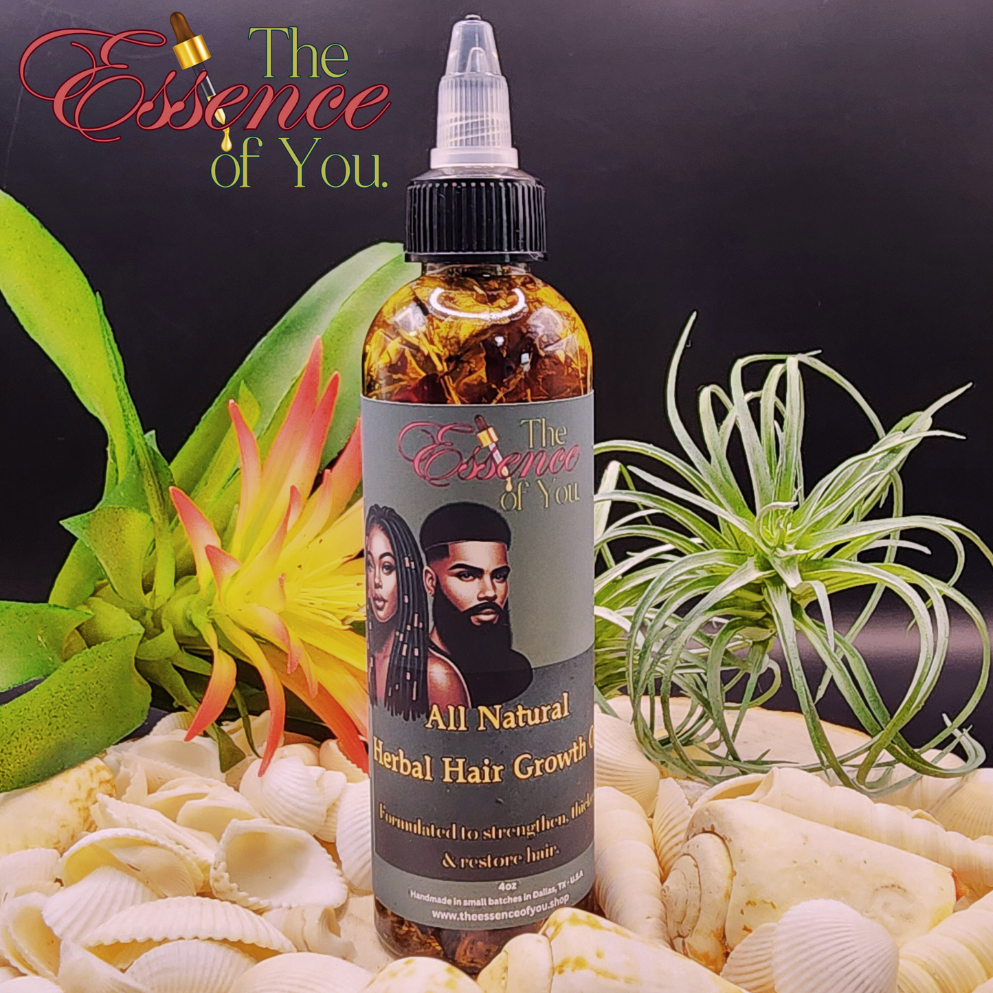 All-Natural Herbal Hair/Beard Growth Oil