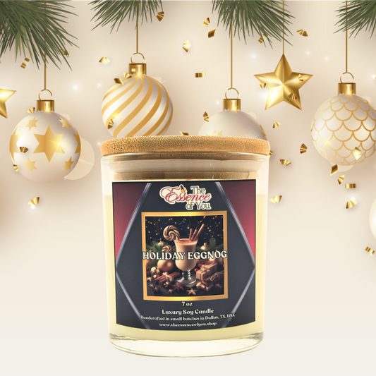 HOLIDAY EGGNOG 100% SOY CANDLE