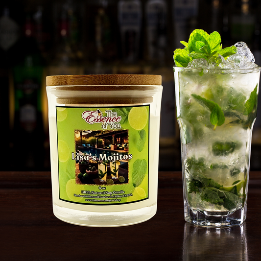 LISA'S MOJITOS 100% SOY CANDLE