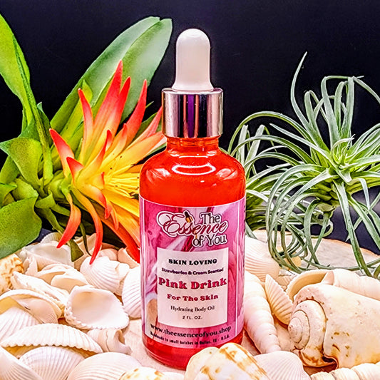 PINK DRINK FOR THE SKIN Premium Hydrating Body Oil
