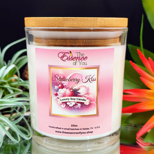 Strawberry Kiss Soy Candle
