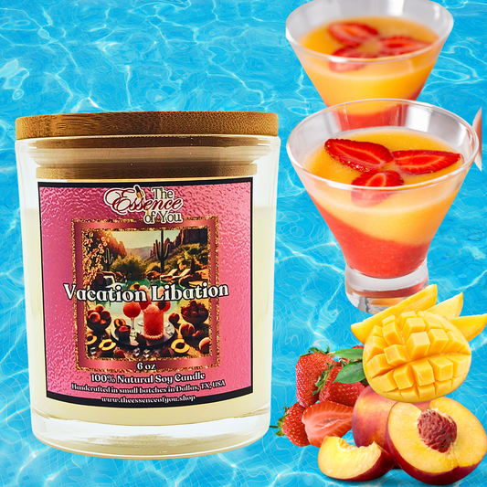 VACATION LIBATION 100% SOY CANDLE