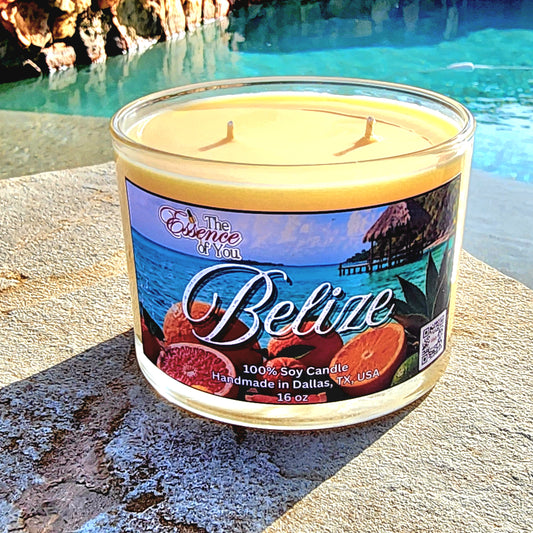 BELIZE 16 oz Luxury Soy Candle